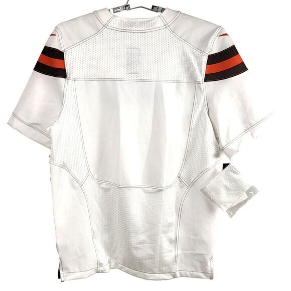 NEW Size 44 Football Jersey Authentic Nike NFL Cleveland DAWG POUND White Logos - Picture 4 of 15